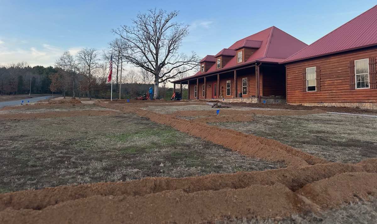 Sprinkler Install